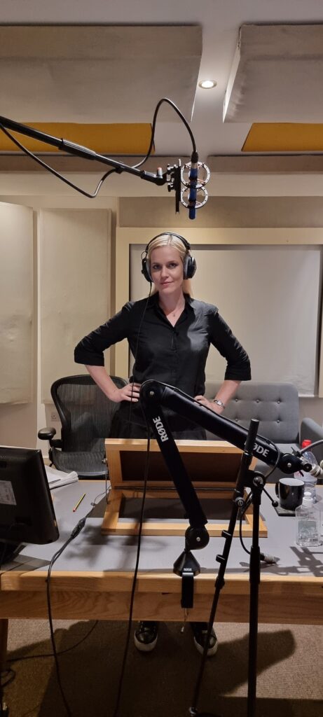 Melissa recording ADR